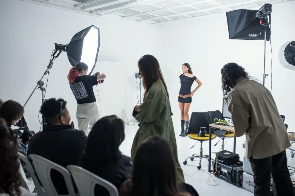 Espace studio pour une séance photo ou une production vidéo